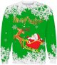 Men's Hoodie Winter Autumn Casual Long Sleeved Christmas Snowflake Print Pullover Top All Hoodies for Men