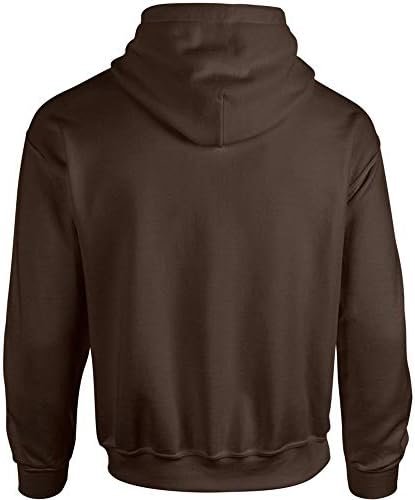 Big Boys' Heavy Blend Rib Knit Hooded Pocket Sweatshirt